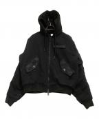 BURBERRYバーバリー）の古着「中綿ジャケット」｜ブラック