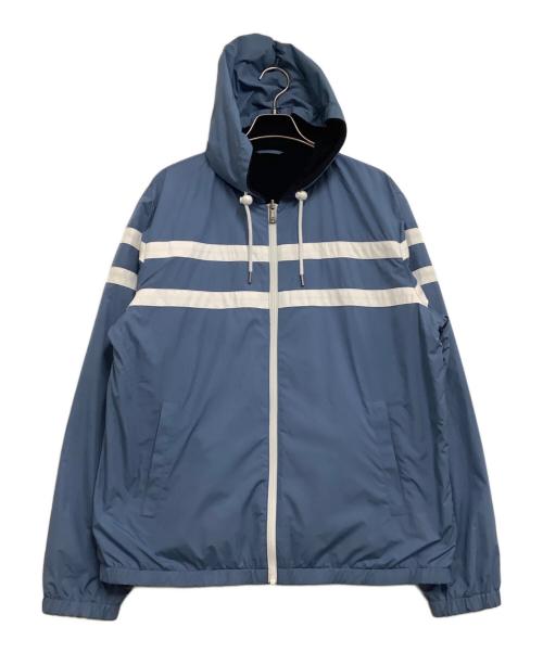 BROOKS BROTHERS（ブルックスブラザーズ）BROOKS BROTHERS (ブルックスブラザーズ) リバーシブルジャケット スカイブルー×ブラック サイズ:Lの古着・服飾アイテム