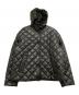 ARMANI EXCHANGE（アルマーニ エクスチェンジ）の古着「レザーライクキルティングブルゾン」｜ブラック