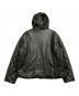 ARMANI EXCHANGE (アルマーニ エクスチェンジ) レザーライクキルティングブルゾン ブラック サイズ:L：35000円