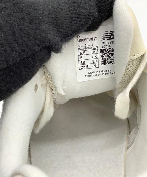 NEW BALANCE（ニューバランス）NEW BALANCE (ニューバランス) ローカットスニーカー ホワイト サイズ:23.5の古着・服飾アイテム
