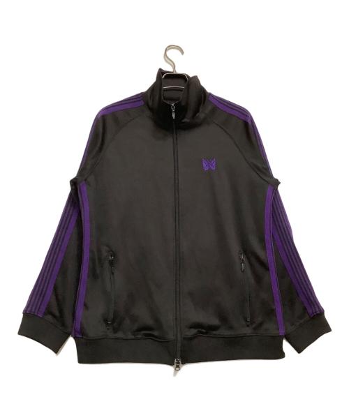 Needles（ニードルズ）Needles (ニードルズ) トラックジャケット ブラック×パープル サイズ:Mの古着・服飾アイテム