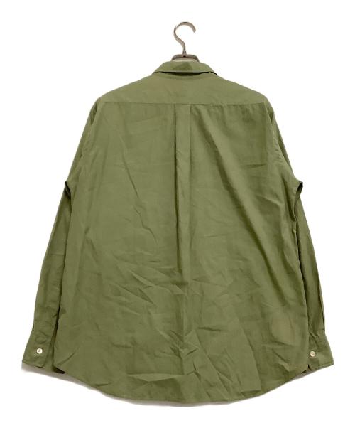 AURALEE（オーラリー）AURALEE (オーラリー) 長袖シャツ グリーン サイズ:4の古着・服飾アイテム