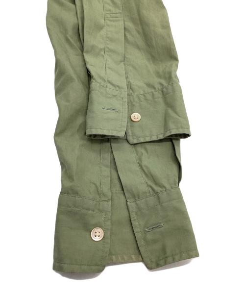 AURALEE（オーラリー）AURALEE (オーラリー) 長袖シャツ グリーン サイズ:4の古着・服飾アイテム