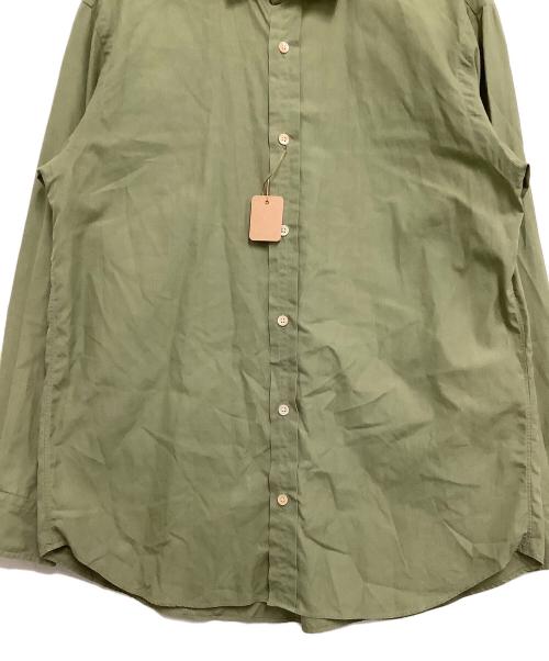 AURALEE（オーラリー）AURALEE (オーラリー) 長袖シャツ グリーン サイズ:4の古着・服飾アイテム