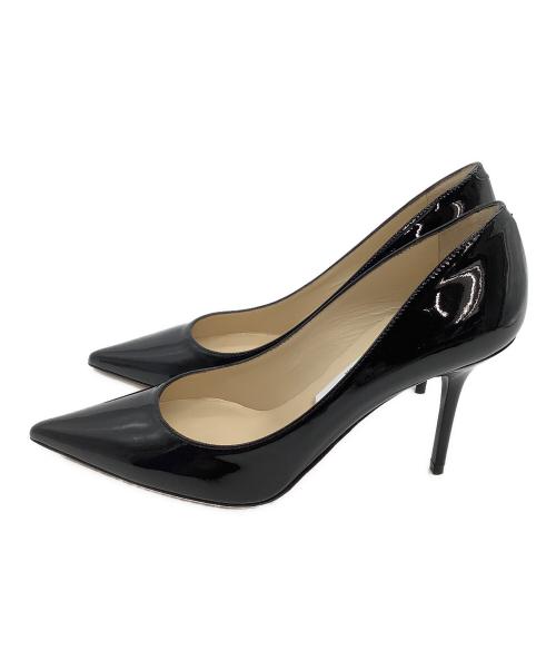 JIMMY CHOO（ジミーチュウ）JIMMY CHOO (ジミーチュウ) ヒールパンプス ROMY ブラック サイズ:36の古着・服飾アイテム