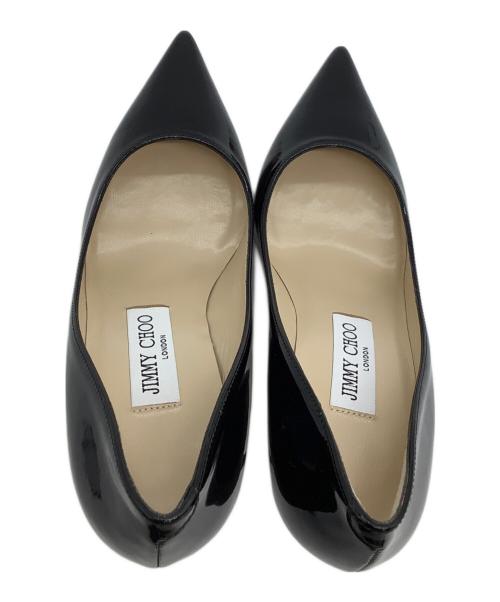 JIMMY CHOO（ジミーチュウ）JIMMY CHOO (ジミーチュウ) ヒールパンプス ROMY ブラック サイズ:36の古着・服飾アイテム