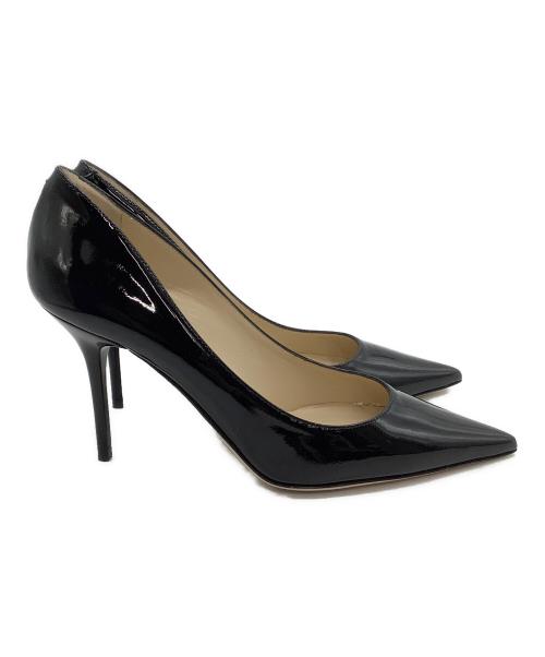 JIMMY CHOO（ジミーチュウ）JIMMY CHOO (ジミーチュウ) ヒールパンプス ROMY ブラック サイズ:36の古着・服飾アイテム