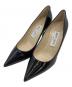 JIMMY CHOO（ジミーチュウ）の古着「ヒールパンプス ROMY」｜ブラック