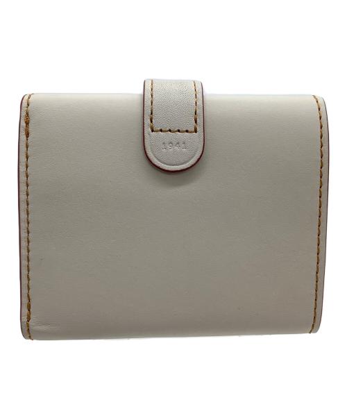COACH（コーチ）COACH (コーチ) 3つ折り財布 スモールトライフォールドウォレット ベージュの古着・服飾アイテム