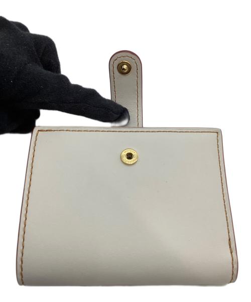 COACH（コーチ）COACH (コーチ) 3つ折り財布 スモールトライフォールドウォレット ベージュの古着・服飾アイテム