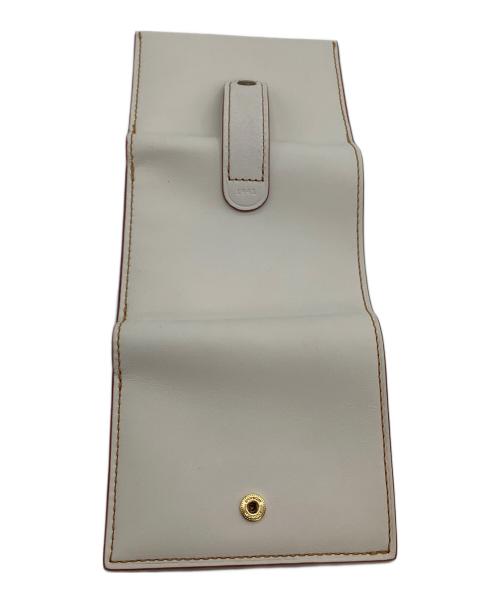 COACH（コーチ）COACH (コーチ) 3つ折り財布 スモールトライフォールドウォレット ベージュの古着・服飾アイテム