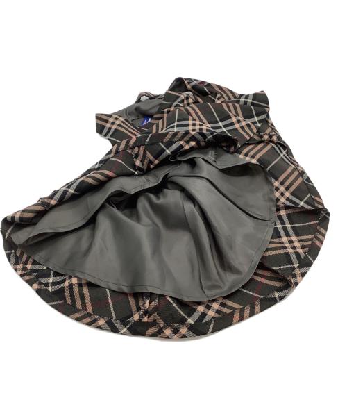 BURBERRY BLUE LABEL（バーバリー ブルー レーベル）BURBERRY BLUE LABEL (バーバリー ブルー レーベル) ノースリーブ・キャミソールワンピース ブラウン サイズ:36の古着・服飾アイテム