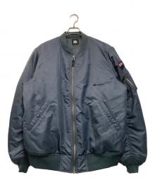 CANTERBURY OF NEWZEALAND（カンターベリーオブニュージーランド）の古着「MA-1ジャケット」｜ネイビー