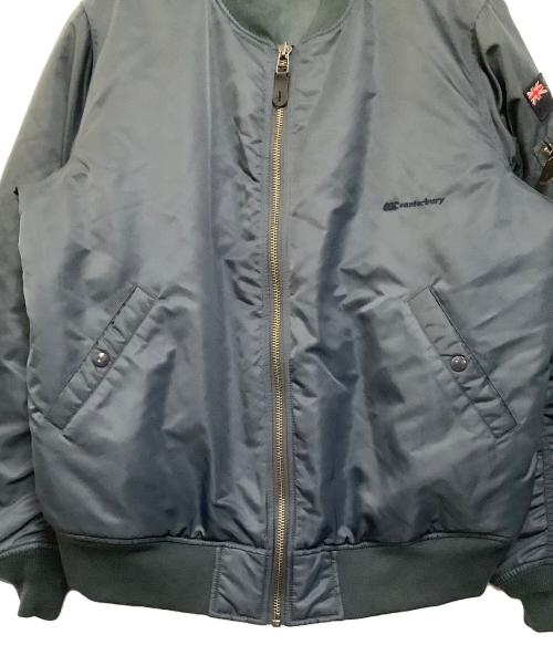 CANTERBURY OF NEWZEALAND（カンターベリーオブニュージーランド）CANTERBURY OF NEWZEALAND (カンターベリーオブニュージーランド) MA-1ジャケット ネイビー サイズ:3Lの古着・服飾アイテム
