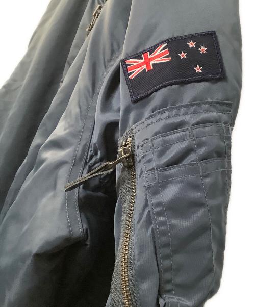 CANTERBURY OF NEWZEALAND（カンターベリーオブニュージーランド）CANTERBURY OF NEWZEALAND (カンターベリーオブニュージーランド) MA-1ジャケット ネイビー サイズ:3Lの古着・服飾アイテム