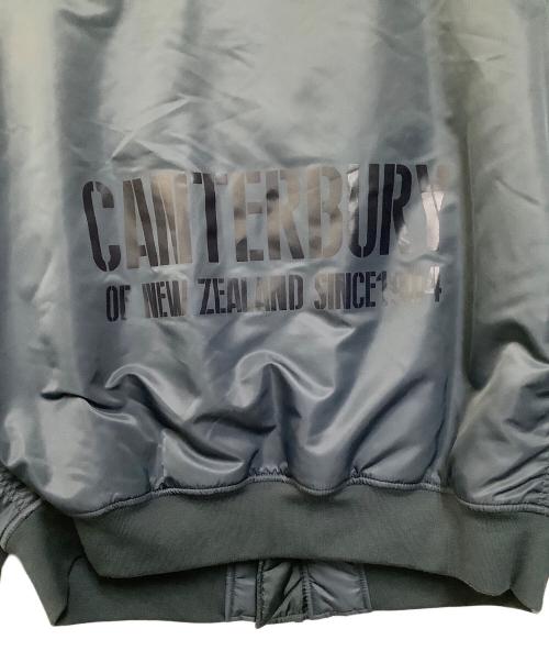 CANTERBURY OF NEWZEALAND（カンターベリーオブニュージーランド）CANTERBURY OF NEWZEALAND (カンターベリーオブニュージーランド) MA-1ジャケット ネイビー サイズ:3Lの古着・服飾アイテム