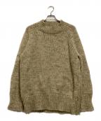 Maison Margielaメゾンマルジェラ）の古着「アルパ混モックネックニット」｜ベージュ
