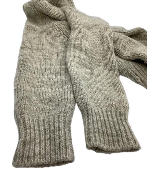 Maison Margiela（メゾンマルジェラ）Maison Margiela (メゾンマルジェラ) アルパ混モックネックニット ベージュ サイズ:Sの古着・服飾アイテム