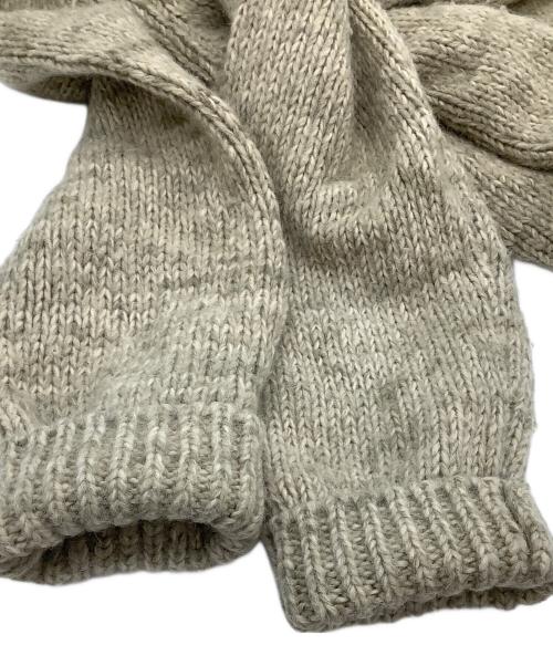 Maison Margiela（メゾンマルジェラ）Maison Margiela (メゾンマルジェラ) アルパ混モックネックニット ベージュ サイズ:Sの古着・服飾アイテム