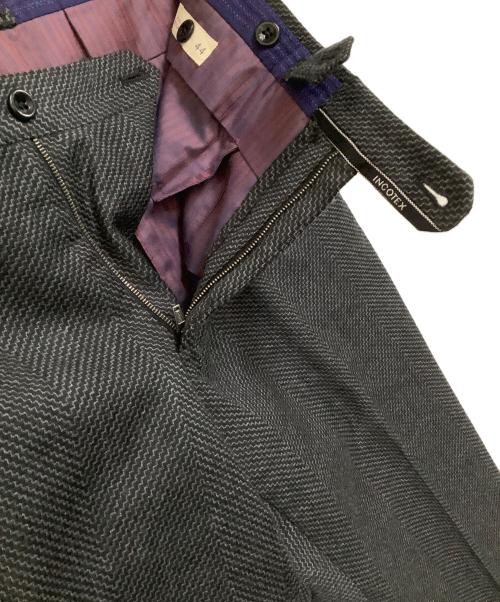INCOTEX（インコテックス）INCOTEX (インコテックス) カシミヤ混パンツ グレー サイズ:44の古着・服飾アイテム