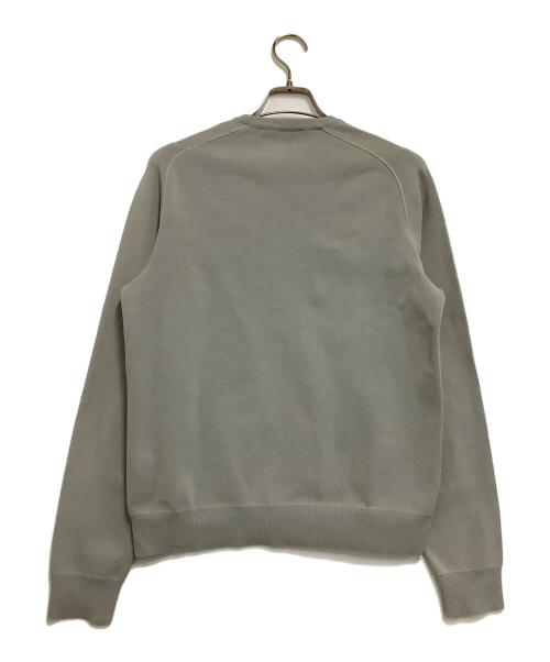 PRADA（プラダ）PRADA (プラダ) クルーネックニット ライトグレー サイズ:48の古着・服飾アイテム