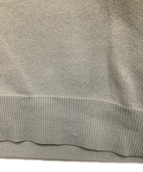 PRADA（プラダ）PRADA (プラダ) クルーネックニット ライトグレー サイズ:48の古着・服飾アイテム
