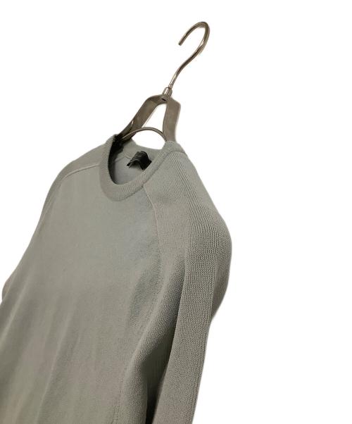 PRADA（プラダ）PRADA (プラダ) クルーネックニット ライトグレー サイズ:48の古着・服飾アイテム