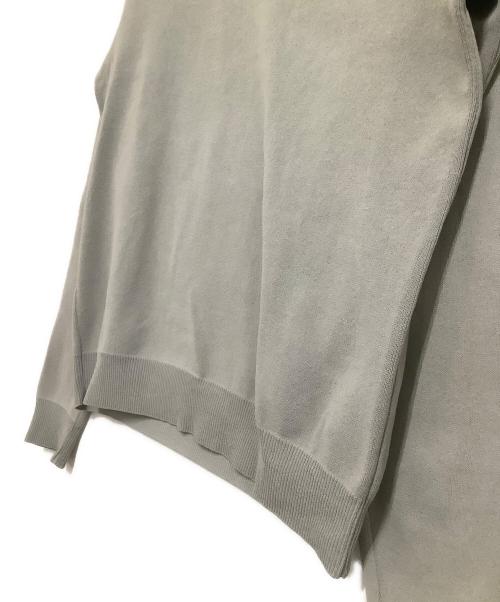 PRADA（プラダ）PRADA (プラダ) クルーネックニット ライトグレー サイズ:48の古着・服飾アイテム