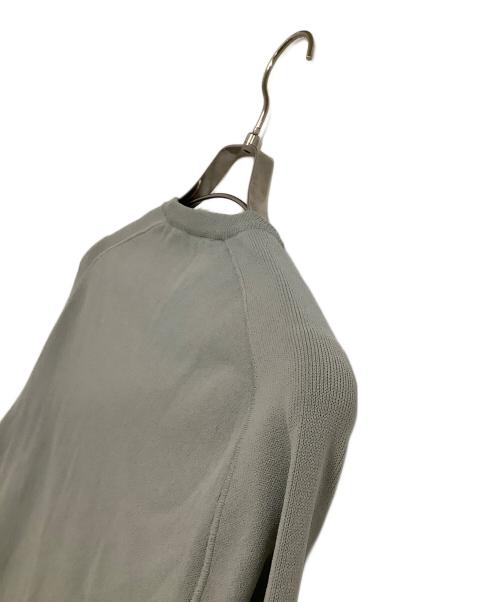 PRADA（プラダ）PRADA (プラダ) クルーネックニット ライトグレー サイズ:48の古着・服飾アイテム
