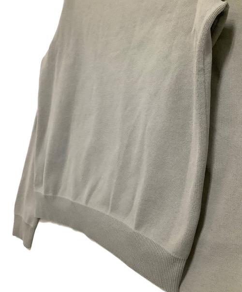 PRADA（プラダ）PRADA (プラダ) クルーネックニット ライトグレー サイズ:48の古着・服飾アイテム