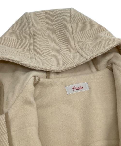 freada（フリーダ）freada (フリーダ) ダッフルコート アイボリー サイズ:freeの古着・服飾アイテム