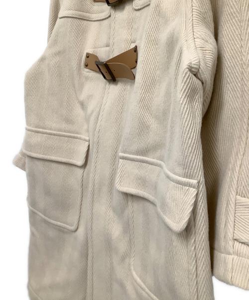 freada（フリーダ）freada (フリーダ) ダッフルコート アイボリー サイズ:freeの古着・服飾アイテム