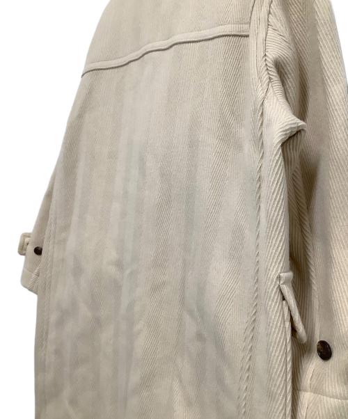 freada（フリーダ）freada (フリーダ) ダッフルコート アイボリー サイズ:freeの古着・服飾アイテム