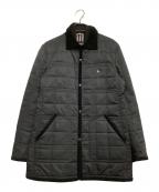 BURBERRY BLACK LABELバーバリーブラックレーベル）の古着「キルティングジャケット」｜ブラック