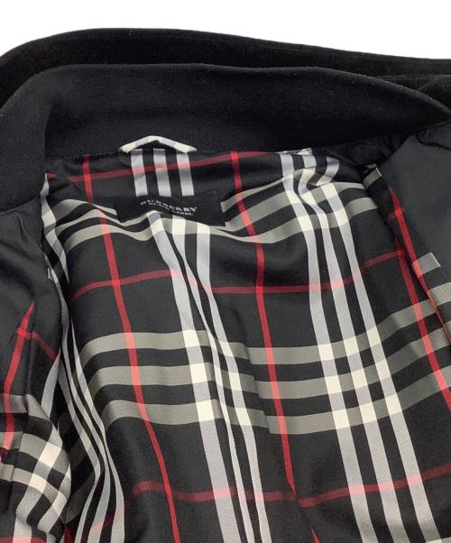 BURBERRY BLACK LABEL（バーバリーブラックレーベル）BURBERRY BLACK LABEL (バーバリーブラックレーベル) キルティングジャケット ブラック サイズ:Lの古着・服飾アイテム