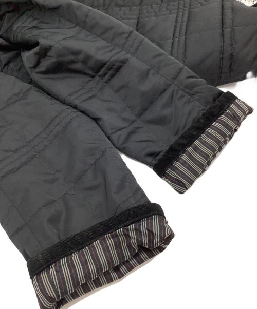 BURBERRY BLACK LABEL（バーバリーブラックレーベル）BURBERRY BLACK LABEL (バーバリーブラックレーベル) キルティングジャケット ブラック サイズ:Lの古着・服飾アイテム