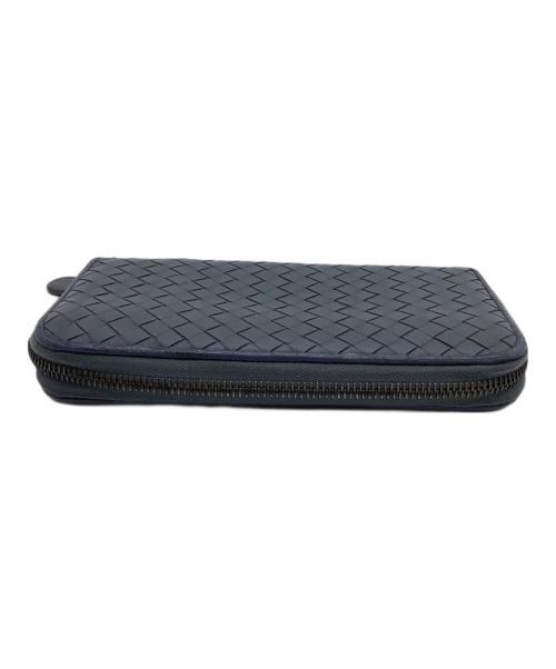 BOTTEGA VENETA（ボッテガベネタ）BOTTEGA VENETA (ボッテガベネタ) 長財布 ネイビーの古着・服飾アイテム