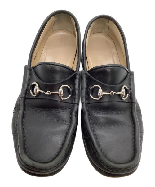 GUCCI（グッチ）GUCCI (グッチ) ローファー ブラック サイズ: 37 1/2の古着・服飾アイテム