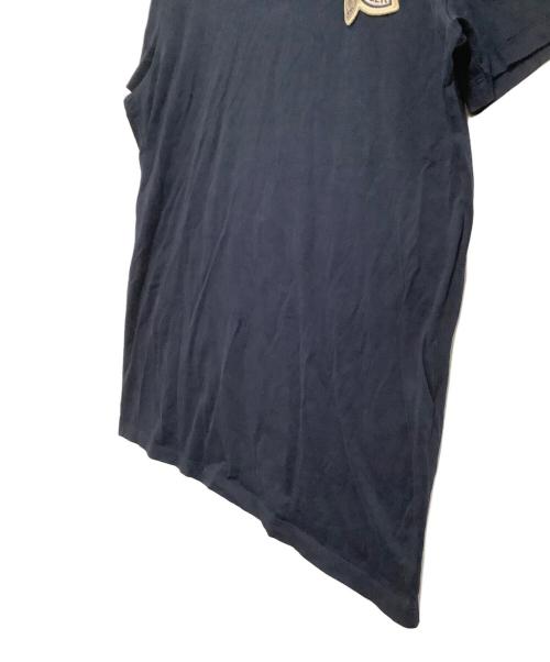 MONCLER（モンクレール）MONCLER (モンクレール) 半袖Tシャツ ネイビー サイズ:Lの古着・服飾アイテム