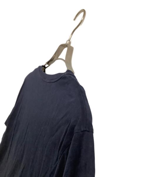 MONCLER（モンクレール）MONCLER (モンクレール) 半袖Tシャツ ネイビー サイズ:Lの古着・服飾アイテム