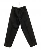 JIL SANDERジルサンダー）の古着「パンツ　23SS Recycled Polyester Gabardine Pants」｜ブラック