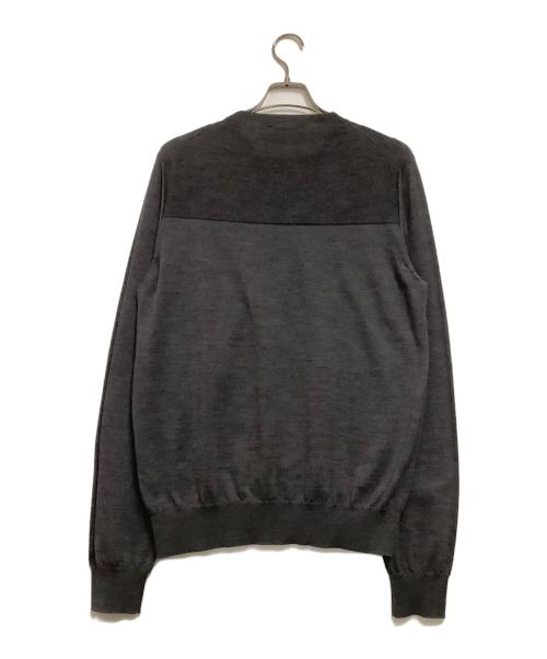 JIL SANDER（ジルサンダー）JIL SANDER (ジルサンダー) 薄手ニット ブラック サイズ:50の古着・服飾アイテム