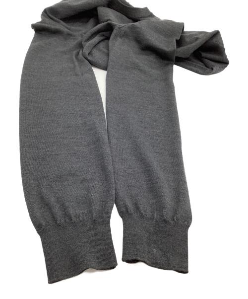 JIL SANDER（ジルサンダー）JIL SANDER (ジルサンダー) 薄手ニット ブラック サイズ:50の古着・服飾アイテム