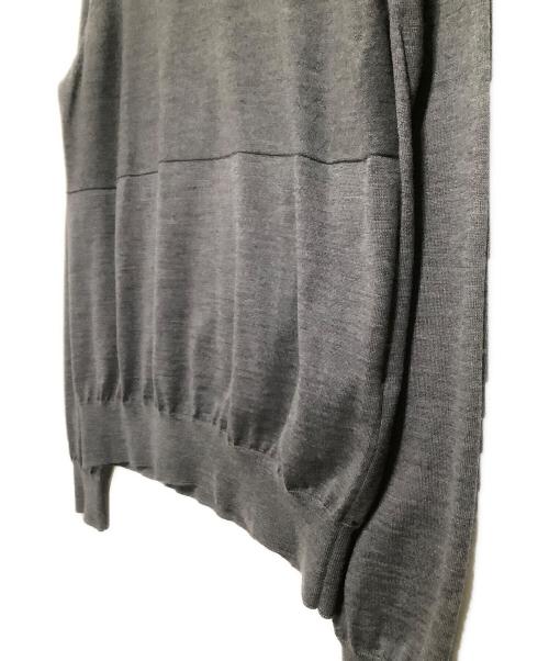 JIL SANDER（ジルサンダー）JIL SANDER (ジルサンダー) 薄手ニット ブラック サイズ:50の古着・服飾アイテム
