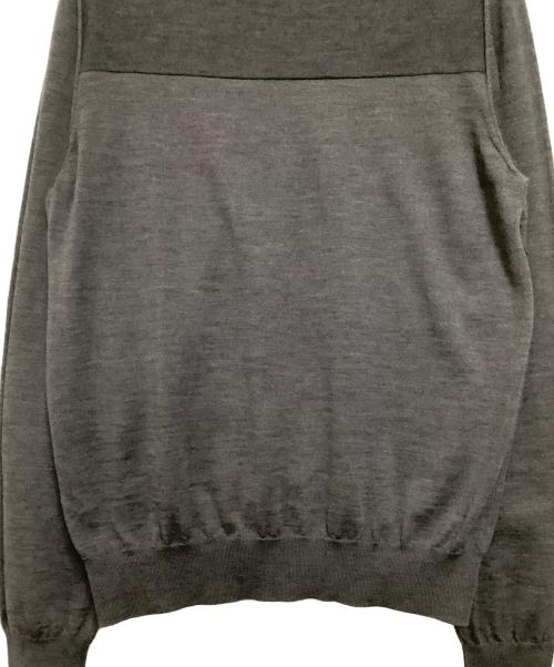 JIL SANDER（ジルサンダー）JIL SANDER (ジルサンダー) 薄手ニット ブラック サイズ:50の古着・服飾アイテム