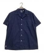 POLO RALPH LAUREN×Ron Hermanポロ・ラルフローレン×ロンハーマン）の古着「半袖シャツ」｜ネイビー