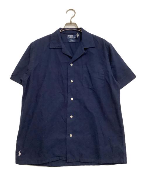 POLO RALPH LAUREN（ポロ・ラルフローレン）POLO RALPH LAUREN (ポロ・ラルフローレン) Ron Herman (ロンハーマン) 半袖シャツ ネイビー サイズ:Mの古着・服飾アイテム