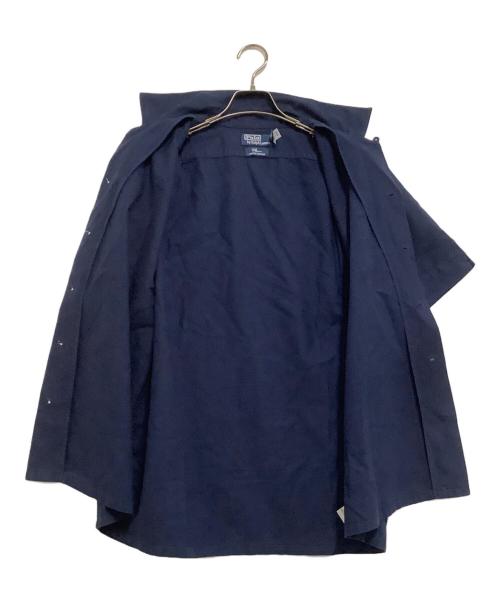 POLO RALPH LAUREN（ポロ・ラルフローレン）POLO RALPH LAUREN (ポロ・ラルフローレン) Ron Herman (ロンハーマン) 半袖シャツ ネイビー サイズ:Mの古着・服飾アイテム