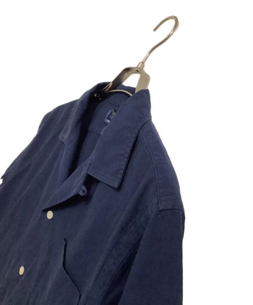 POLO RALPH LAUREN（ポロ・ラルフローレン）POLO RALPH LAUREN (ポロ・ラルフローレン) Ron Herman (ロンハーマン) 半袖シャツ ネイビー サイズ:Mの古着・服飾アイテム